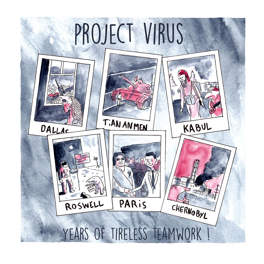 40-Page Comic About Slowly Descending Into Madness During Lockdown 40-Page Comic About Slowly Descending Into Madness During Lockdown