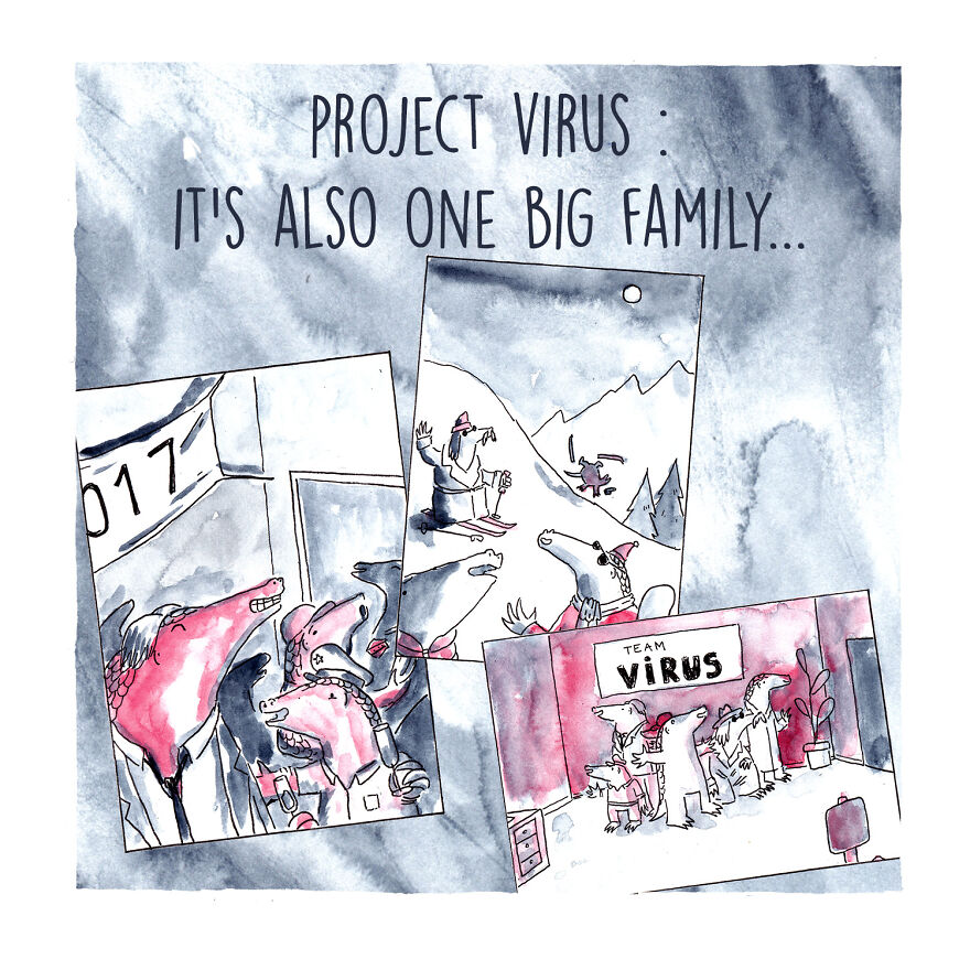 40-Page Comic About Slowly Descending Into Madness During Lockdown 40-Page Comic About Slowly Descending Into Madness During Lockdown