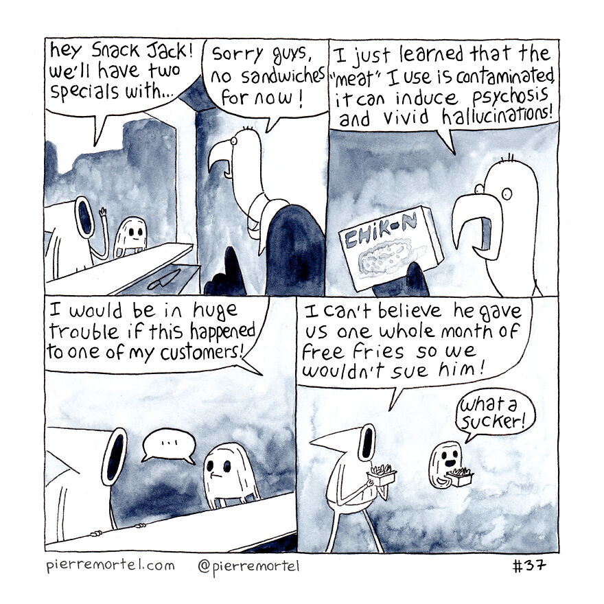 40-Page Comic About Slowly Descending Into Madness During Lockdown