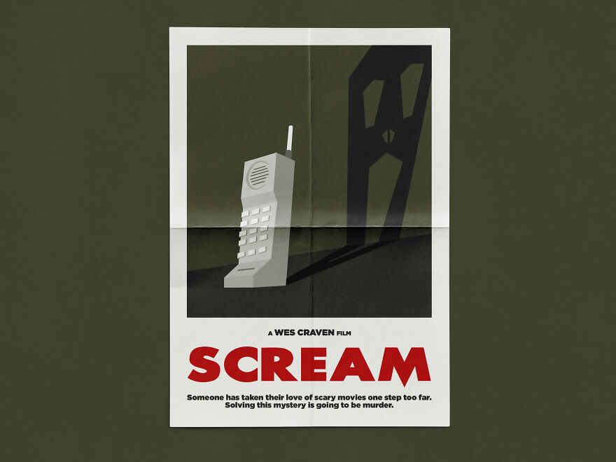 I Recreated My Favorite Spooky Film Posters This Year As I Didn't Want Halloween To Be Canceled