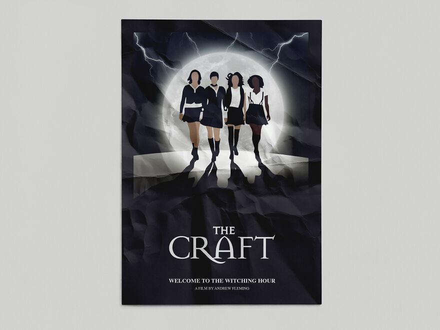 I Recreated My Favorite Spooky Film Posters This Year As I Didn't Want Halloween To Be Canceled