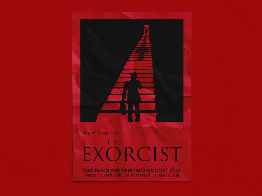 I Recreated My Favorite Spooky Film Posters This Year As I Didn't Want Halloween To Be Canceled