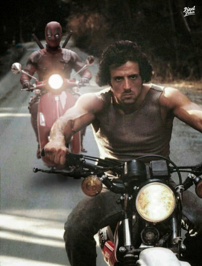 Movie Characters Different Scenes