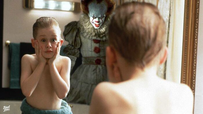 Movie Characters Different Scenes