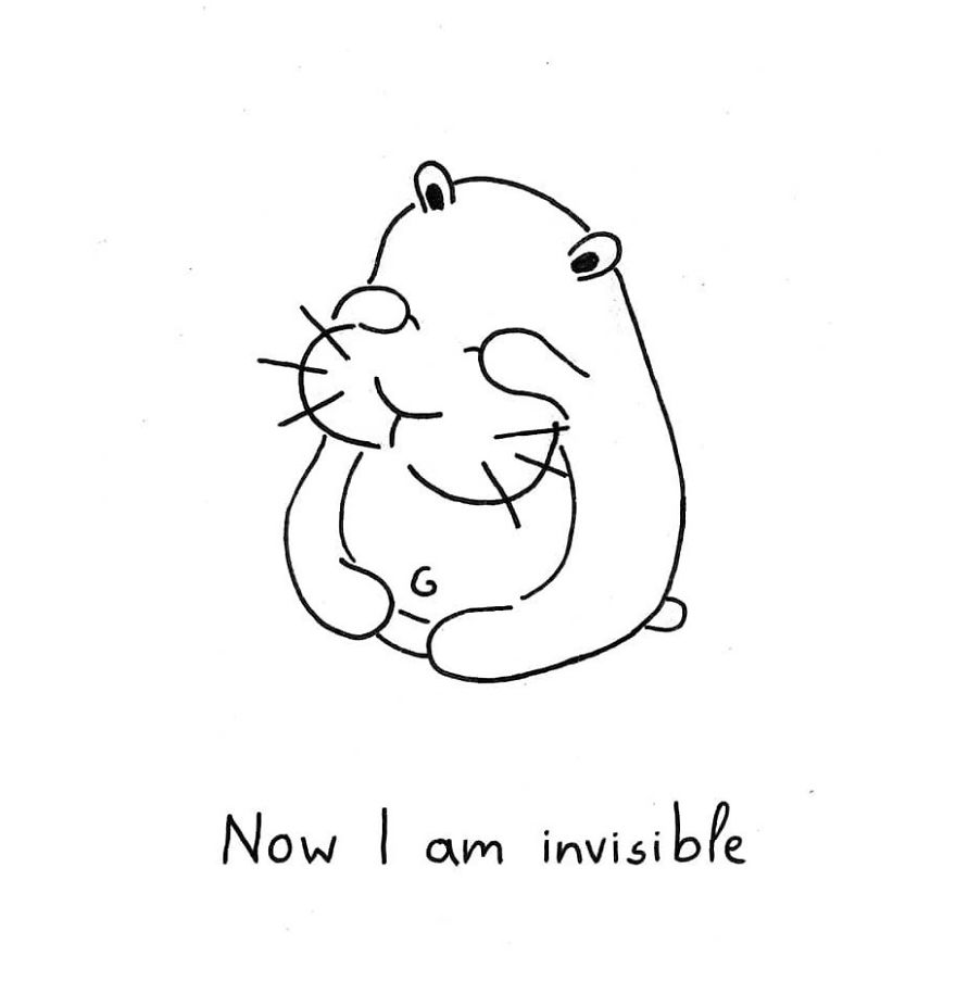 Sometimes You Feel Like You're Not In The Mood To Talk With Other Hamsters