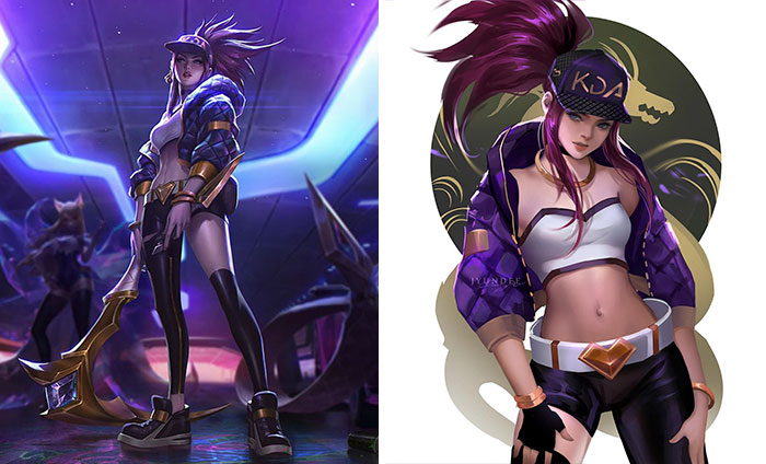 Akali (K/DA, League Of Legends)