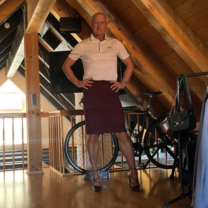 This Man In A Skirt And Heels Is Breaking Taboos, Questioning Standards, And Reinforcing That Clothes Have No Gender