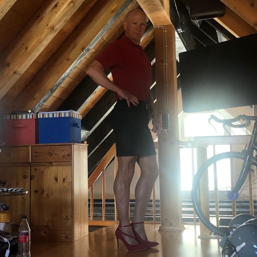 This Man In A Skirt And Heels Is Breaking Taboos, Questioning Standards, And Reinforcing That Clothes Have No Gender