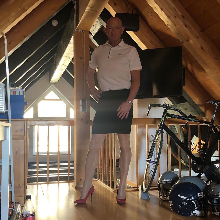 This Man In A Skirt And Heels Is Breaking Taboos, Questioning Standards, And Reinforcing That Clothes Have No Gender