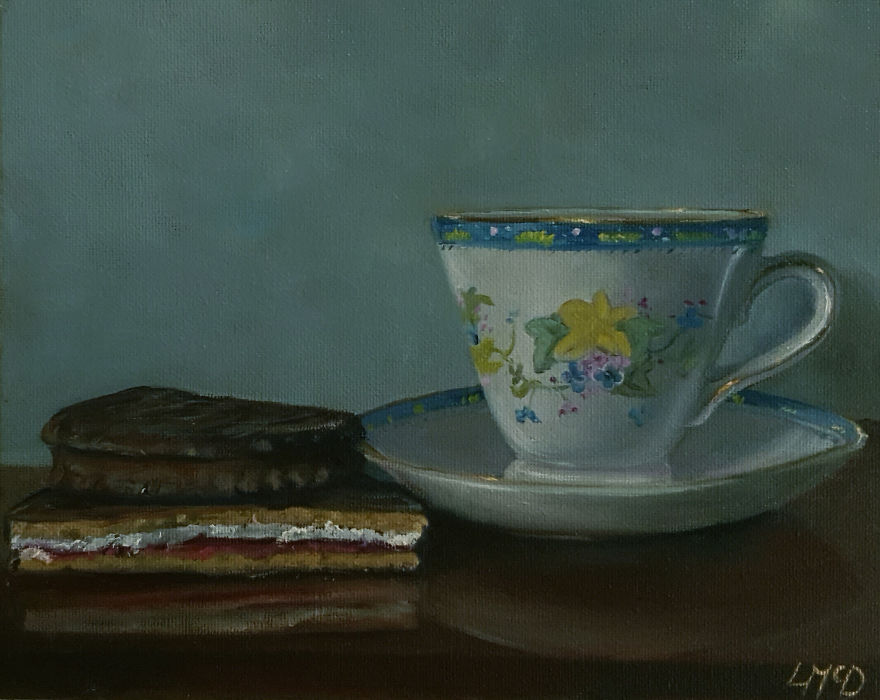 "Little Lockdown Paintings" By Artist Llael Mcdonald