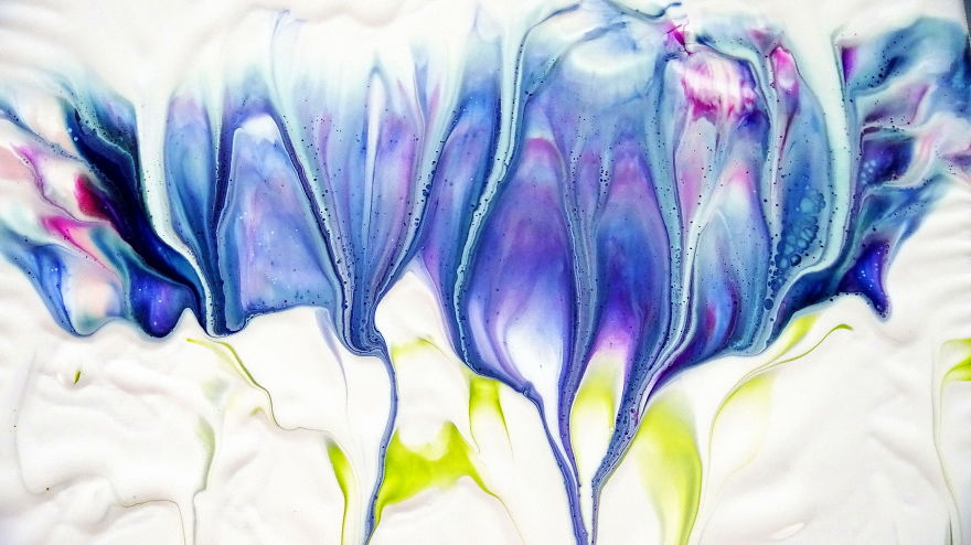 My Simple Flower Diptych Acrylic Pour Painting Guide For Beginners My Simple Flower Diptych Acrylic Pour Painting Guide For Beginners