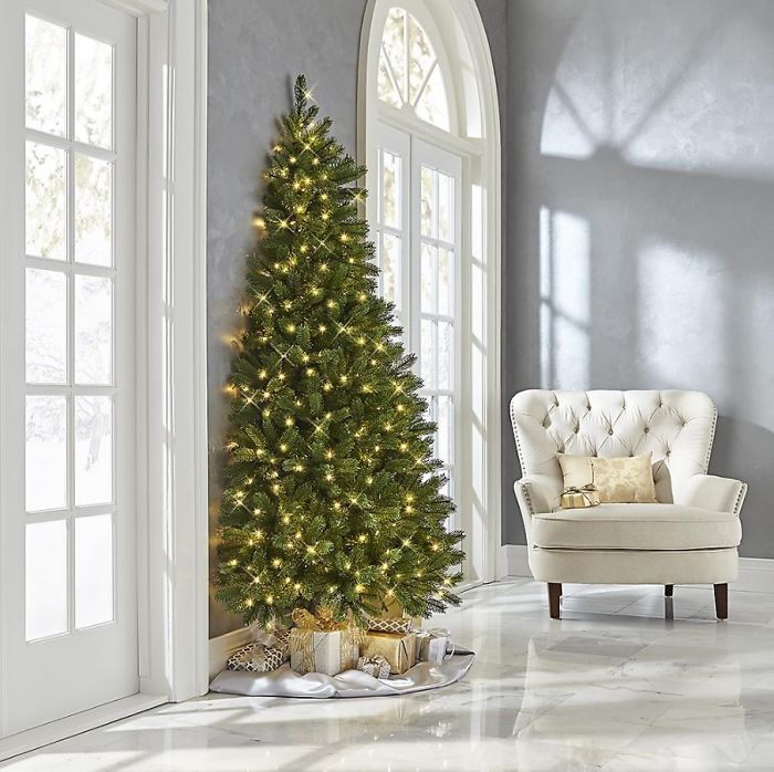 You Can Now Buy A &lsquo;Half Christmas Tree&rsquo; If You Hate Decorating The Back And Want To Save Space