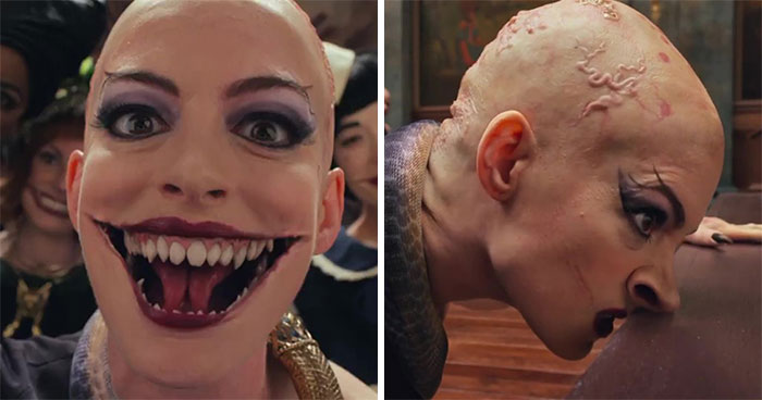 Anne Hathaway Reveals Her Terrifying Transformation For The Upcoming 2020 'The Witches' Remake