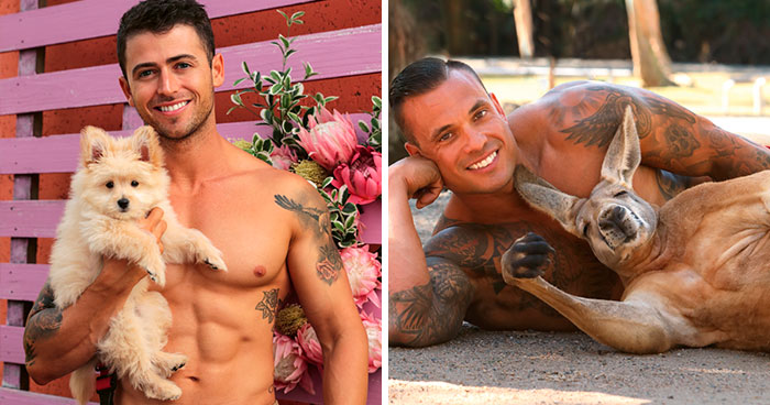 Estos bomberos australianos posan para el calendario benéfico de 2021, para tratar a la fauna herida tras los recientes incendios (18 fotos)