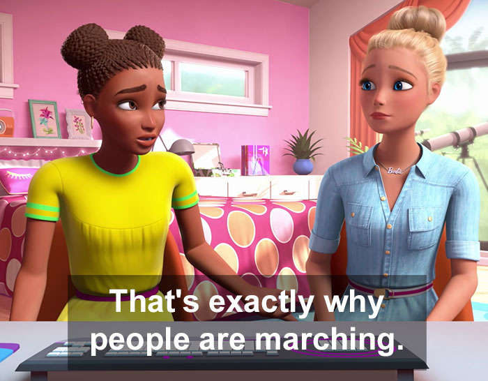 Barbie Releases A Video Where She Discusses White Privilege And People Are Praising It