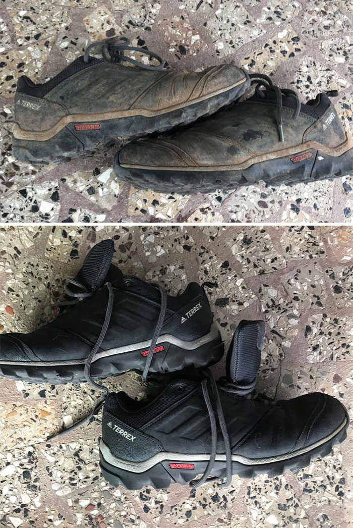 Just Power Washed My Trekking Shoes