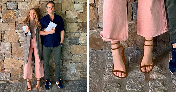 Blake Lively Posts A Pic Of Her ‘Voting Early’ But The Internet Notices There’s Something Wrong With Her Shoes