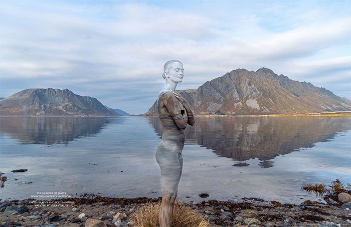 We Worked For Two Weeks In Harsh Conditions To Make This Model Disappear Into Breathtaking Arctic Landscapes We Worked For Two Weeks In Harsh Conditions To Make This Model Disappear Into Breathtaking Arctic Landscapes