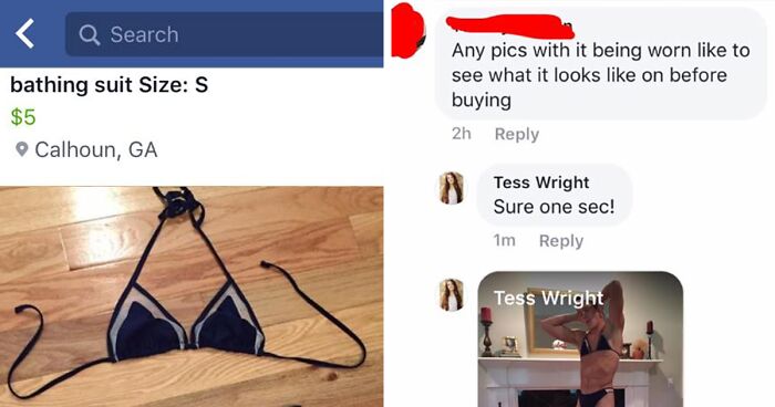 Man Sends Pics Of Himself In A Bathing Suit To A Creep Who Wanted The Exact Same Pictures But With His Sister In Them