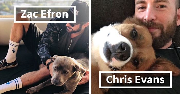 25 Celebs Who Adopted Animals From Shelters Or Rescued Them From The Streets