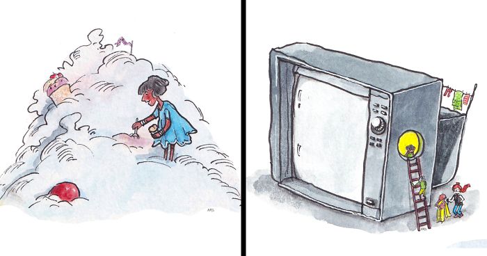 I Asked People To Share Their Hilarious Childhood Beliefs And Then Illustrated Them (11 Pics)