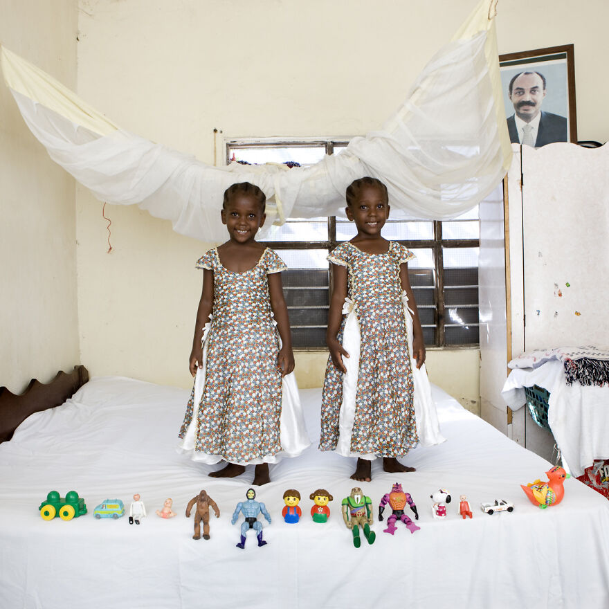 Arafa And Aisha, 4, Bububu, Zanzibar