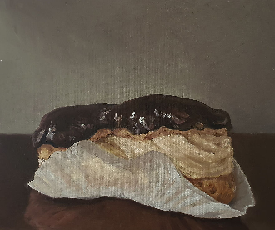 "Little Lockdown Paintings" By Artist Llael Mcdonald