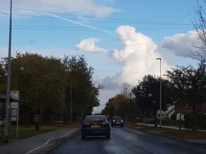 Grim Reaper Stalking Around Lincoln UK