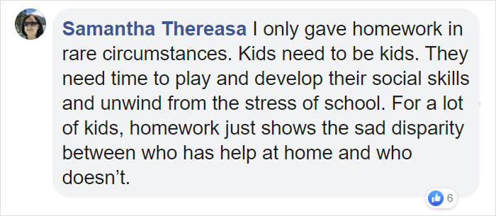 After Receiving Criticism, Teacher On TikTok Explains Why She Refuses To Give Her Students Homework