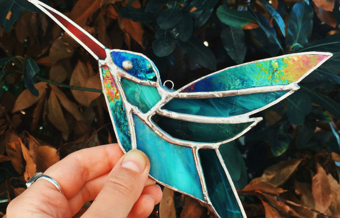 I Make Stained Glass Inspired By Nature And I Want To Encourage People To Appreciate And Reconnect With The Natural World