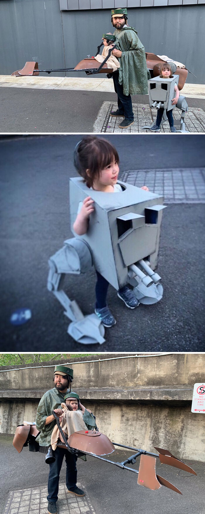 A Few Weeks Ago I Asked My Daughter What Halloween Costume She'd Like Me To Make For Her. She Said “Robot!”. I... I May Have Gone A Bit Overboard With The Brief