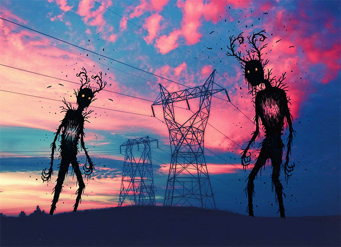 I Needed A Way To Cope With The Year Of 2020 So I Started Creating These Creepy Illustrations (30 Pics)