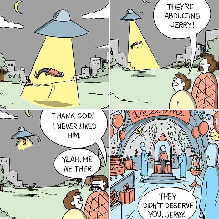 45 Humorous Comics With Unexpected Plot Twists By War And Peas (New Comics)