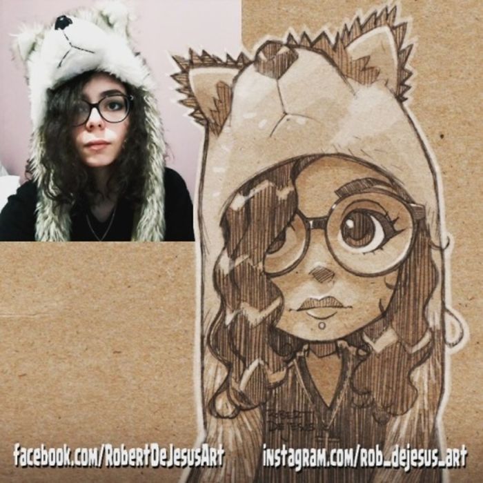 Robert Dejesus' Fun Illustrated Portraits