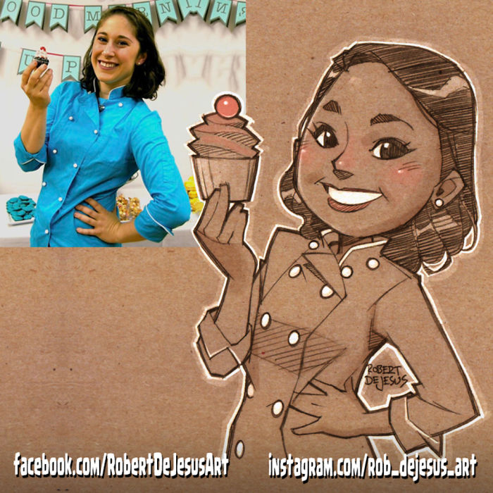 Robert Dejesus' Fun Illustrated Portraits