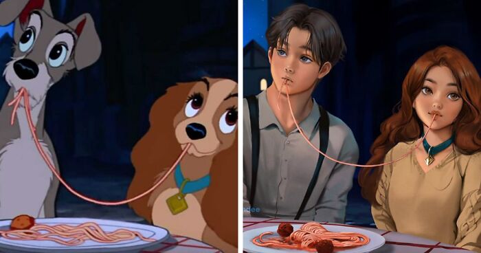 Recognizable Characters Recreated By A Korean Artist In Her Own Style (40 Pics)