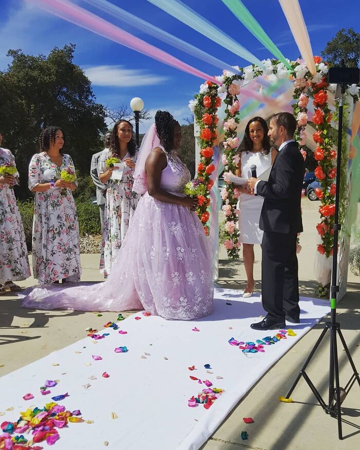 've Always Been Super Colorful - My DIY Wedding Was Like A Culmination Of A Lifetime Of Drawing Rainbows And Painting Colorful Sunshines!