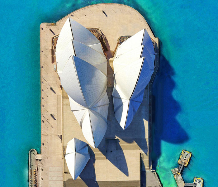 This Is What 6 Iconic Landmarks Look Like From Above