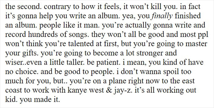 98K People On Twitter Can't Hold Back The Tears After Reading The Wholesome Letter Frank Ocean Wrote To His Younger Self Back In 2011
