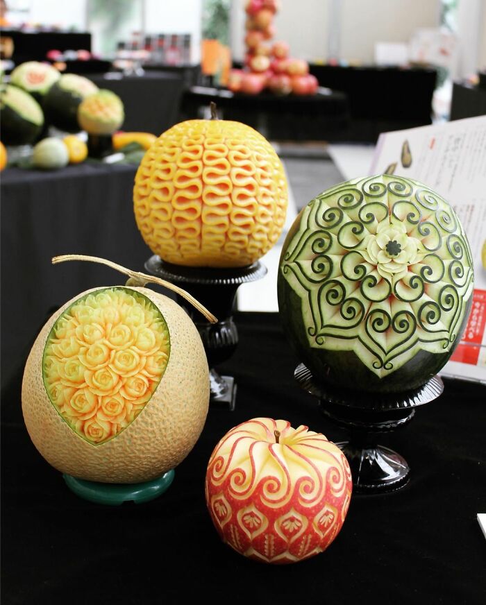 Fruit-Carving-Art-Tomoko-Sato