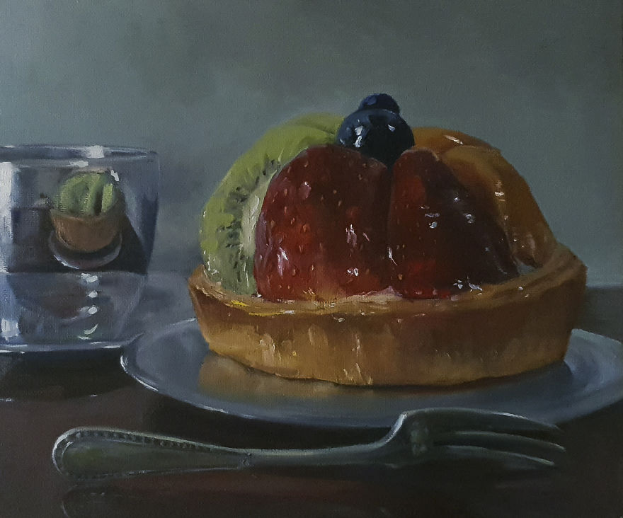 "Little Lockdown Paintings" By Artist Llael Mcdonald