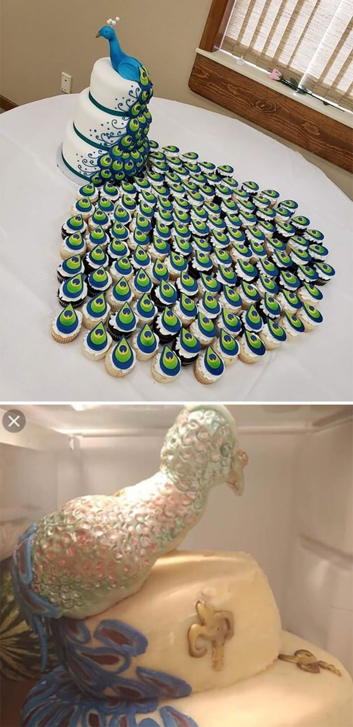 Peacock Cake Of Dreams