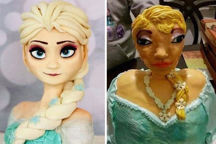 Elsa Cake