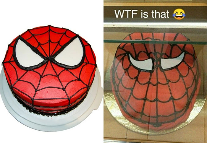A Spoderman Cake
