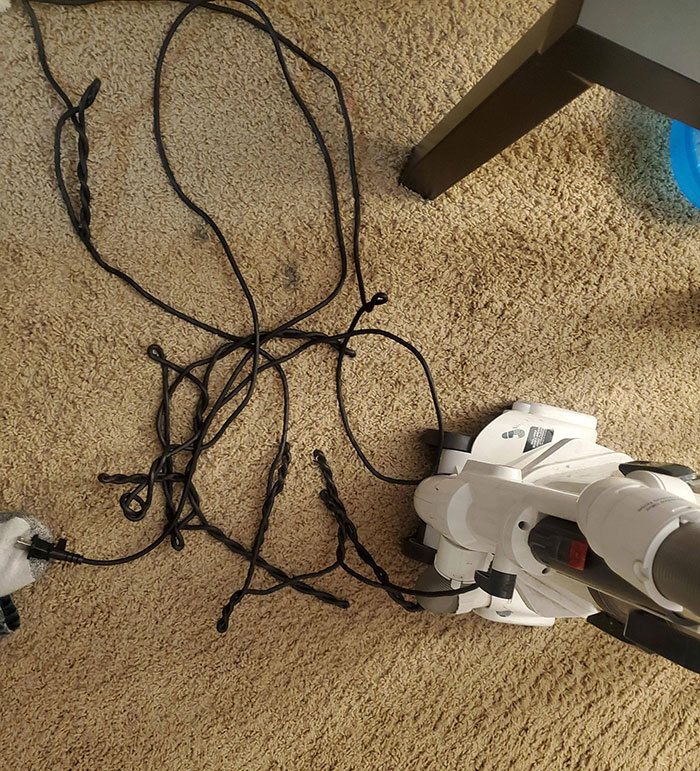 Vacuum Cord. About Once A Year I Have To Replace This Cord Because The Wife Destroys Them