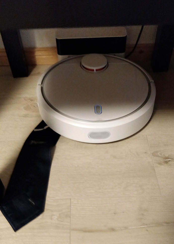 I'm Afraid, Our Vacuum Will Quit Soon. It Seems He Had An Interview