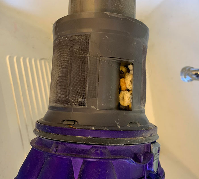 "A Vacuum That Never Loses Suction"... Until You Have A Kid