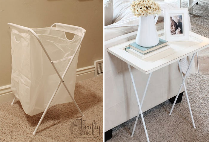 Hamper Into Side Table