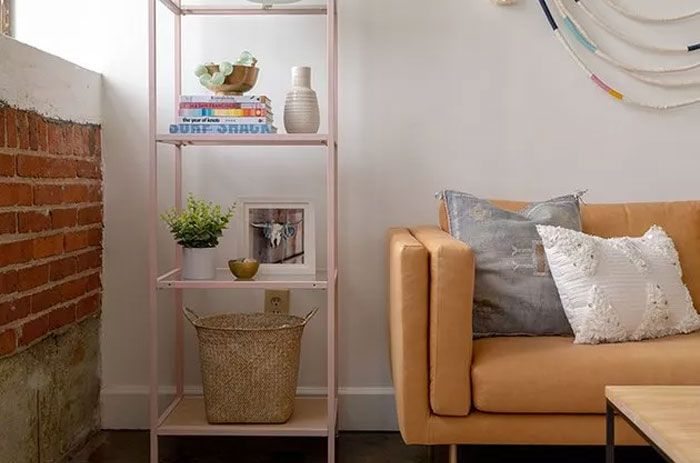 Freshen Up The Vittsjö Shelf Using Chalk Spray Paint.