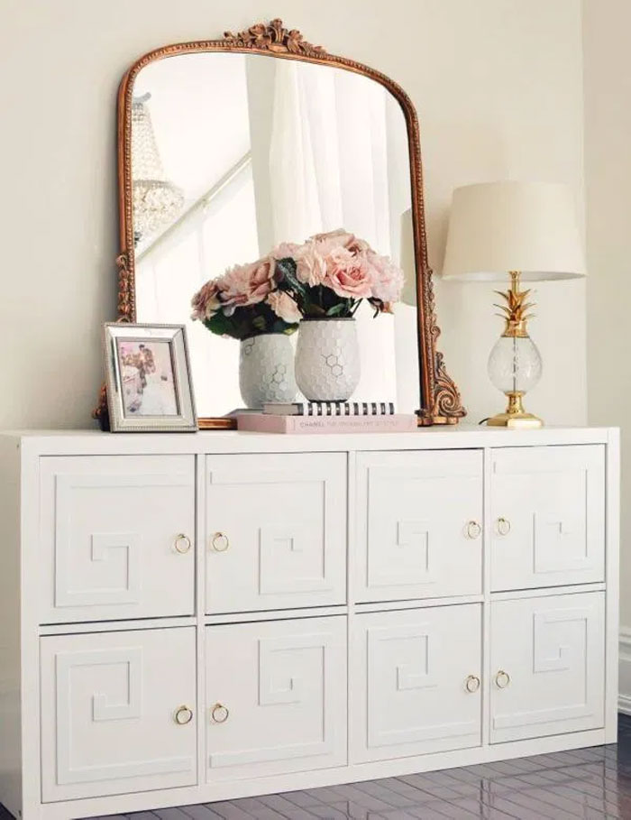 IKEA Kallax Ornate Dresser Hack
